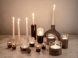 WISHBONE LAVA STONE CANDLE HOLDER - THE WILD SHOWCASE