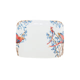 2x Rectangle (breakfast) plates Bamboo & Singing Birds - THE WILD SHOWCASE