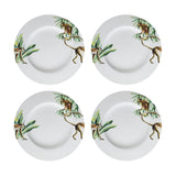 4x Dinner plates Jungle Stories Monkey - THE WILD SHOWCASE