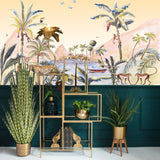 Wallpaper Jungle Landscape Sepia Orignal Jungle Landscape