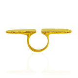 Akuu Brass Statement Ring - THE WILD SHOWCASE