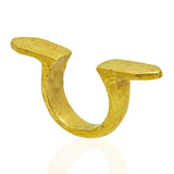Akuu Brass Statement Ring - THE WILD SHOWCASE