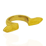 Akuu Brass Statement Ring - THE WILD SHOWCASE