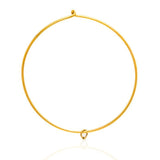 Astra Brass Pendant Choker - THE WILD SHOWCASE