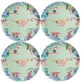 Bamboo Plates Tiger Green Catch Me Mini - THE WILD SHOWCASE