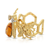 Bee Honeycomb Ring - THE WILD SHOWCASE