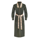 BEVERLY QUILTED COAT DRESS - THE WILD SHOWCASE