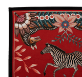 Bush Bandits Napkins in Royal Red - THE WILD SHOWCASE