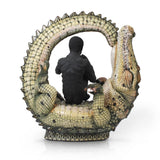 Crocodile Equilibrium Sculpture - The Wild Showcase