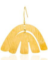 Dhamani Adele Statement Brass Earrings - The Wild Showcase