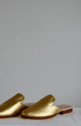 Dina Gold Mule - THE WILD SHOWCASE