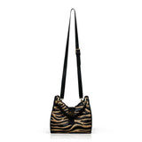 Empire Cheetah Mini Hobo Bag: Designer Bag in Raffia - THE WILD SHOWCASE