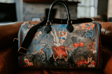 FiFi Nappa Leather Duffle Bag - THE WILD SHOWCASE