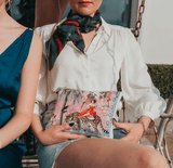 Fifi Silk Satin Scarf - THE WILD SHOWCASE