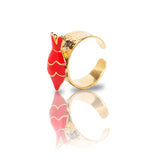 Gino Fish One-Size Ring - THE WILD SHOWCASE