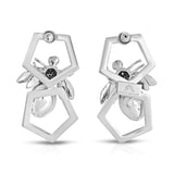 Honeycomb Bee Earrings - THE WILD SHOWCASE