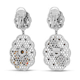 Honeycomb Mesh with Bees Earrings - THE WILD SHOWCASE
