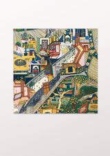 Horse Pocket Square - THE WILD SHOWCASE