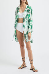 Lamiya Hooded Cover Up - THE WILD SHOWCASE