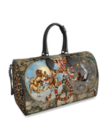 Le Cirque Du Monde Nappa Leather Duffle Bag - THE WILD SHOWCASE