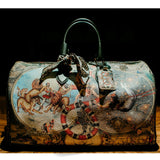 Le Cirque Du Monde Nappa Leather Duffle Bag - THE WILD SHOWCASE