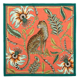 Leopard Napkins In Coral - THE WILD SHOWCASE