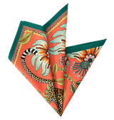 Leopard Napkins In Coral - THE WILD SHOWCASE