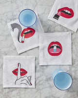 LIPS COCKTAIL NAPKINS - THE WILD SHOWCASE