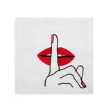 LIPS COCKTAIL NAPKINS - THE WILD SHOWCASE