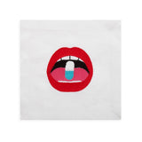 LIPS COCKTAIL NAPKINS - THE WILD SHOWCASE