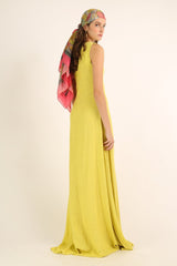 MARI-MARI LONG SHOULDER DRESS - THE WILD SHOWCASE
