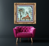 Mary Limited Edition Print (Turquoise) - THE WILD SHOWCASE