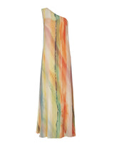 MAXI ONE SHOULDER RAINBOW DRESS - THE WILD SHOWCASE