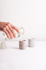 MEZCALEROS CICLADES PINK MARBLE - 4 PIECES - THE WILD SHOWCASE