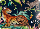 Monkey Paradise Moonlight Pair (Hard Board Placemats ) - THE WILD SHOWCASE