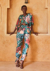 NAOSHIMA PEONIES PANTS - THE WILD SHOWCASE