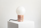 NOCTE LAMP PINK MARBLE - THE WILD SHOWCASE