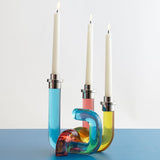 POMPIDOU ACRYLIC CANDLEHOLDER - THE WILD SHOWCASE