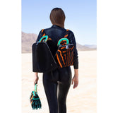 Racer Haircalf Mini: Women's Designer Backpack in Zebra Print - THE WILD SHOWCASE