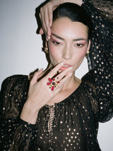 SAFARI SUNSET BLOOM : RING - The Wild Showcase