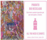 SHORTS MONKEY BUSINESS PINK - THE WILD SHOWCASE