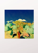 The Cats of Venice Pocket Square - THE WILD SHOWCASE