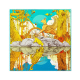 The Jungle Pocket Square - THE WILD SHOWCASE