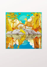 The Jungle Pocket Square - THE WILD SHOWCASE