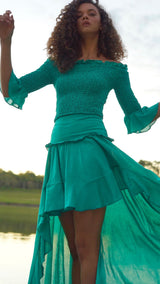 TOP SHOULDER TO SHOULDER HELEN GREEN - THE WILD SHOWCASE