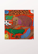 Under the Ground Pocket Square 02 - THE WILD SHOWCASE