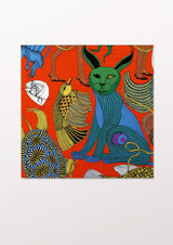 Under the Ground Pocket Square 05 - THE WILD SHOWCASE