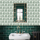 Wallpaper Isabelle Aquarel Leaves - THE WILD SHOWCASE