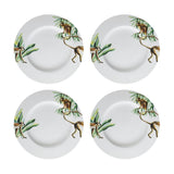 4 x Breakfast plates monkey Jungle Stories Monkey - THE WILD SHOWCASE