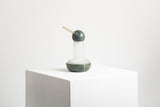 GREEN MARBLE "QUINQUÉ" CANDLE LIGHT - THE WILD SHOWCASE